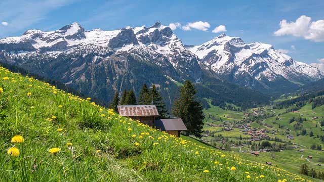 Paysage en Suisse
