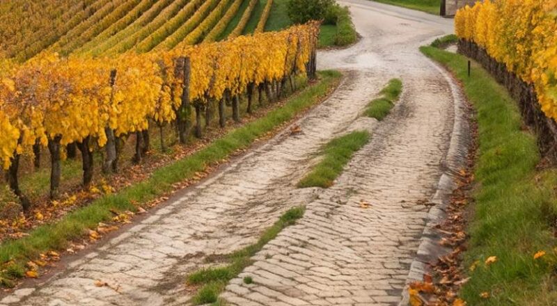 Le village de Beaune en France