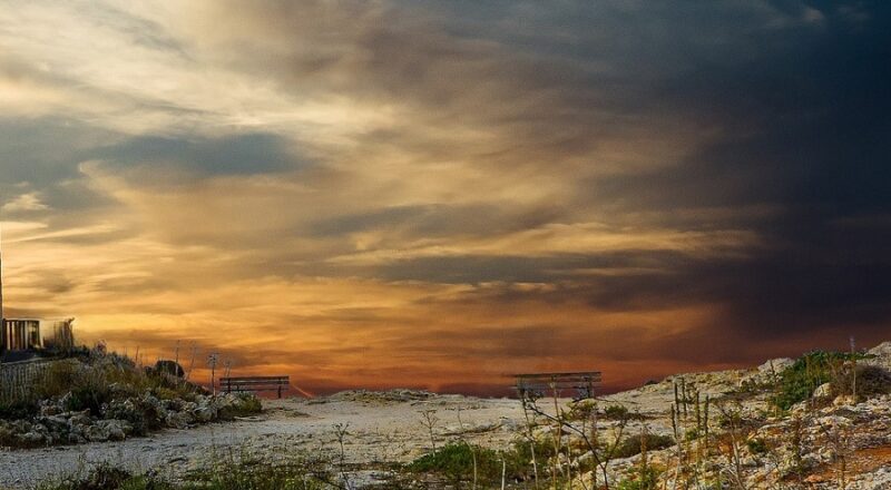 Les falaises de Dingli à Malte